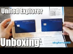 Chase United Explorer Credit Card Approval & Unboxing