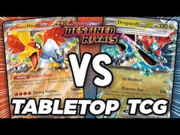 Can Ethan's Ho-Oh ex Defeat Dragapult ex in this Destined Rivals Tabletop Match!?