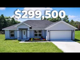 Inside an Affordable LUXURY New Ocala Home – NO HOA, UNDER $300K!