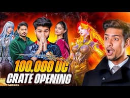 1,00,000 UC Astral Blessing Set Crate Opening in BGMI Ft. @LoLzZzGaming