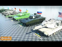 Top 50 Most Powerful Tanks in the World