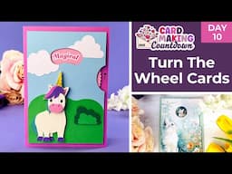 Hidden Messages with Turn the Wheel Cards ⭐ Day 10 Card Making Countdown 2025