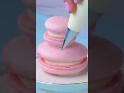 This macaron cake is fit for a queen 👑🍰