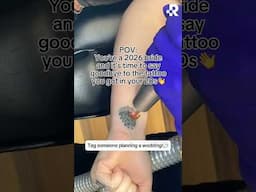 Brides: Factor tattoo removal into your timeline! #removery #tattooremoval