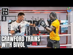 INSIDE CAMP: Dmitry Bivol VISITS & TRAINS Terence To Beat Canelo Alvarez