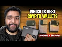 I Tested 3 Hardware Wallets: Which One is the Best? Including Unboxing & Giveaway