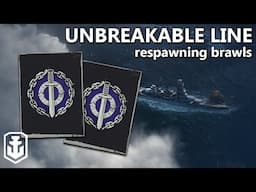 New Unbreakable Line Game Mode Is A Brawlers Dream! (World of Warships)