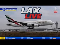 🔴LIVE LAX AIRPORT ACTION FROM PLANESPOTTERS PARADISE! (June 14th, 2025)