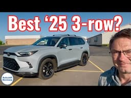 How 2025 Toyota Grand Highlander Really Drives! PLUS great features!
