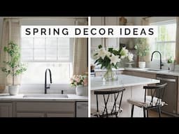 DIY SPRING DECORATING IDEAS | BUDGET FRIENDLY DIY DECOR TIPS | DECORATING FOR SPRING