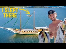 I Slept 15 Meters HANGING Above the Ocean (What Could Go Wrong?) — Sailing Yabá