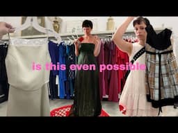 trying to thrift for a wedding guest dress... help me plz
