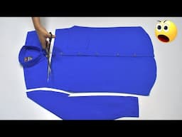 5 DIY IDEAS! It’s Very Easy To Sew a Frock From Shirt!