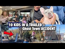 Terrible Accident in Ghost Town JEROME + 10 Kids Breakfast In the Trailer