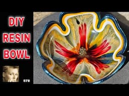Dive into DIY: Create Your Own Gorgeous Resin Bowl!