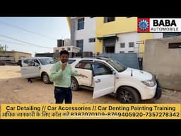Car Detailing Training by FORTUNER - FORD ENDEAVOUR - XUV 700 - MERCEDES - BMW - AUDI