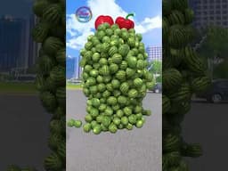 Create humanoid fruit and vegetable characters🥭🧄 stand up, move and collide...