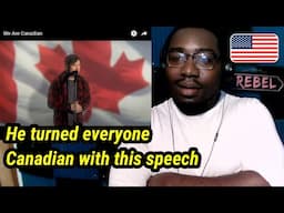 American Man Reacts to We Are CANADIAN by jeff douglas
