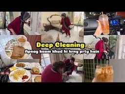 Deep Cleaning Of My Room 😍 - Insan ko apnay kaam khud hi krny prty hain 😏