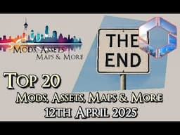 #CitiesSkylines2 - Top 20 Mods, Assets and more - The End