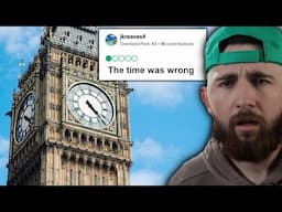 American Reads BAD Reviews on Famous UK Tourist Attractions!