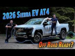 2026 GMC Sierra EV AT4 First Drive | EV Off-Roader or Soft-Roader?