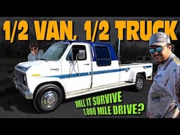 Will This Half Van, Half DIESEL Truck Run and Drive 1000 Miles? 1983 Ford Centurion