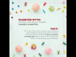Diabetes Myths + Facts