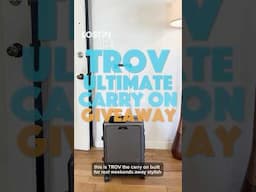 Meet Trov - the suitcase built for stress free weekends away✈️ #lostin #travel #luggage