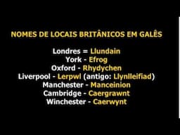 NOMES GEOGRÁFICOS EM LINGUAS CELTICAS