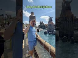 MY FAVORITE THEME PARK RIDE💫 w Carter Kench #shorts