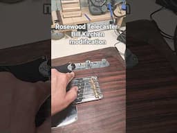 Bill Kirchen Modification on a Rosewood Telecaster