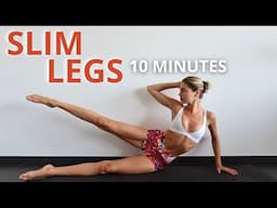 10 MIN. LEG WORKOUT to Slim & Tone Your Legs (Get Results At Home)