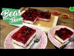 Bester Beerenkuchen mit Quarkcreme 👍 Mit oder ohne backen