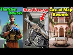 Everything We Know About Y10S4 | Thatcher Rework, New Gun & Many More - Rainbow Six Siege