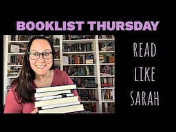 Booklist Thursday - Reading Like Sarah