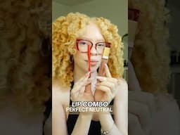 SHARING MY CURRENT LIP COMBO! #lipcombo #lipstick #lipgloss