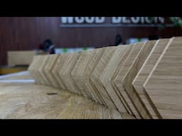 I didn’t expect this result. Woodworking.