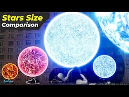 If Stars Started Walking | Stars Size Comparison in first person view | Solar system size|