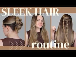 Sleek Hairstyles: 5 Styles in 5 Days! - KayleyMelissa