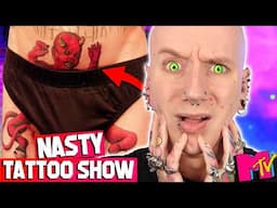 Mean Tattoo Reality Show Returns.. It Ends BADLY | Tattoo Of Us USA | Roly