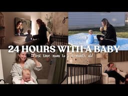 A FULL DAY AS A FIRST TIME MOM | 7am - 7pm | Morning & Night Routines