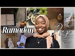 Ramadan Prep: Ultimate Pre-Ramadan Guide for 2025! | Goal Setting, Meal Planning, Lifestyle Changes
