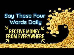 TRY IT EVERY MORNING! The 4 words that heal and create abundance in those who practice it daily