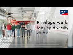 Privilege walk: Making diversity visible