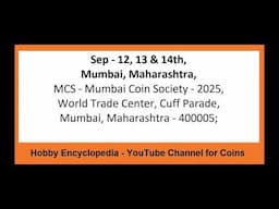 June to Dec 2025 में भारत के किन शहरों में होगी सिक्कों की प्रदर्शनी Coin Exhibitions in 2025