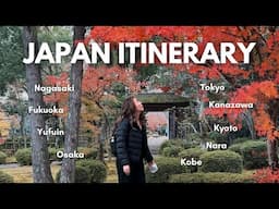 A Month in Japan: My Itinerary + Essential Japan Travel Tips 🇯🇵