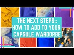 You've Got Your Capsule Collection Sorted, Now What? :: How To Add To & Update Your Capsule Wardrobe