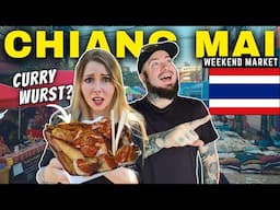Late Night Eats at WUA LAI NIGHT MARKET in CHIANG MAI, Thailand! 🇹🇭