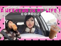 A WEEKEND IN MY LIFE.. valentines day, new job, morning routine